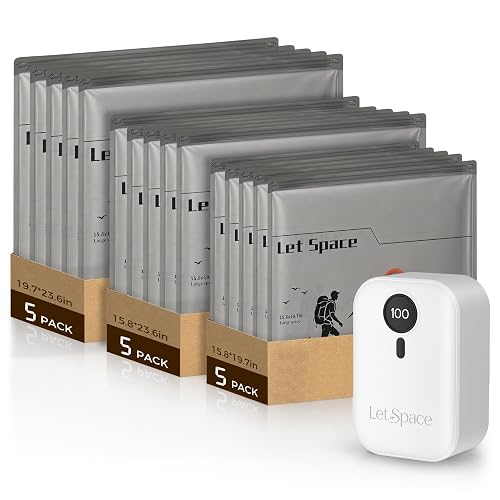 LetSpace Vacuum Storage Bags with Electric Pump