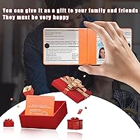 Vista 5 de Ziciner Soporte para Registro de Coche y Seguro, Juego de 2 Organizadores Esenciales para Documentos de Auto con Cierre de Velcro, Guantera