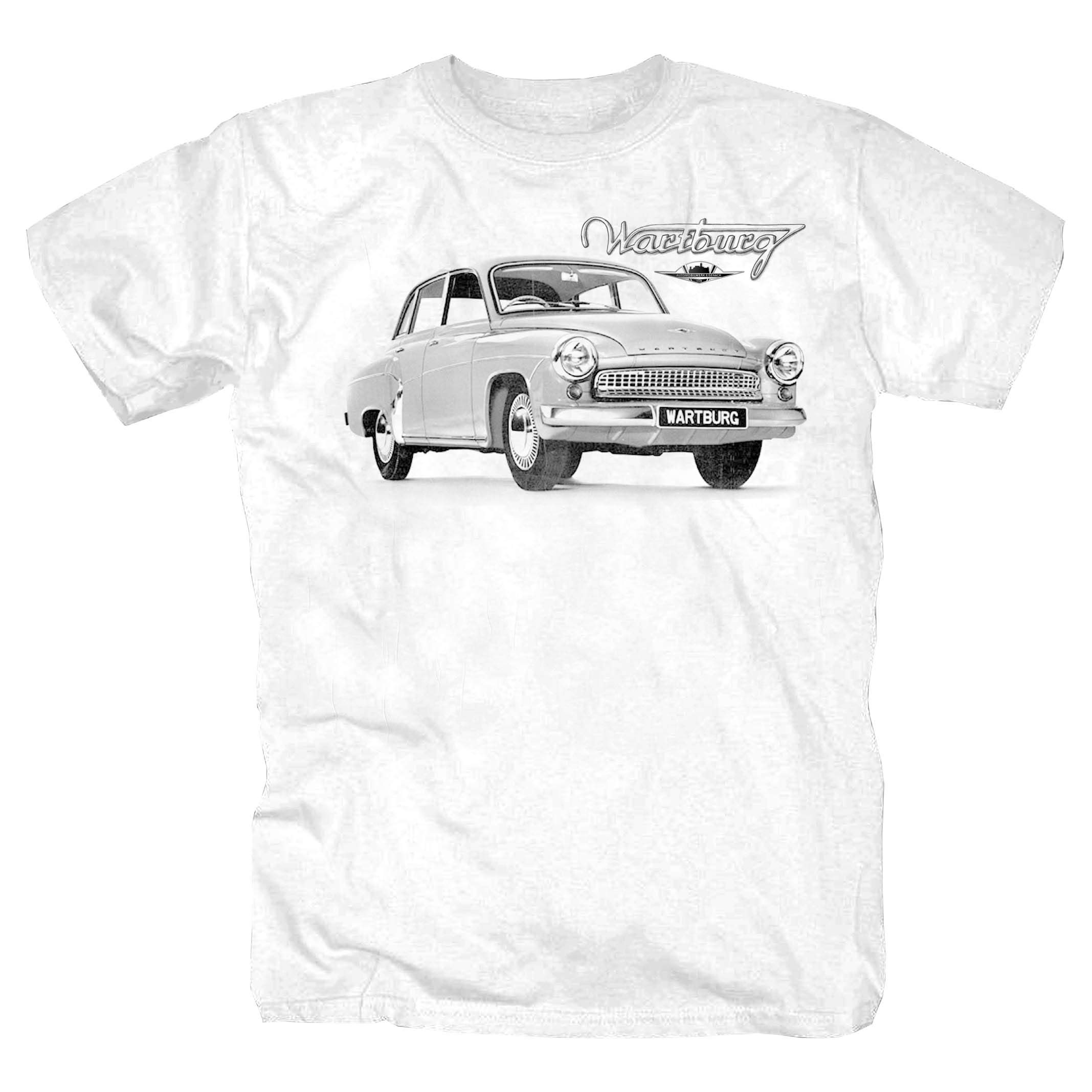 Vintage Car Retro T-Shirt White