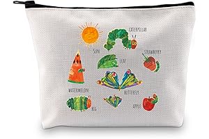 Hungry Caterpillar Makeup Bag: A Colorful Companion for Beauty Enthusiasts