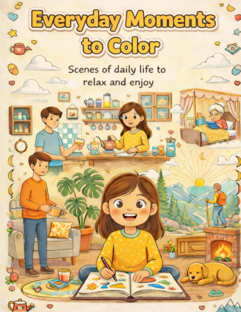 Everyday Moments to Color: Create your world of color