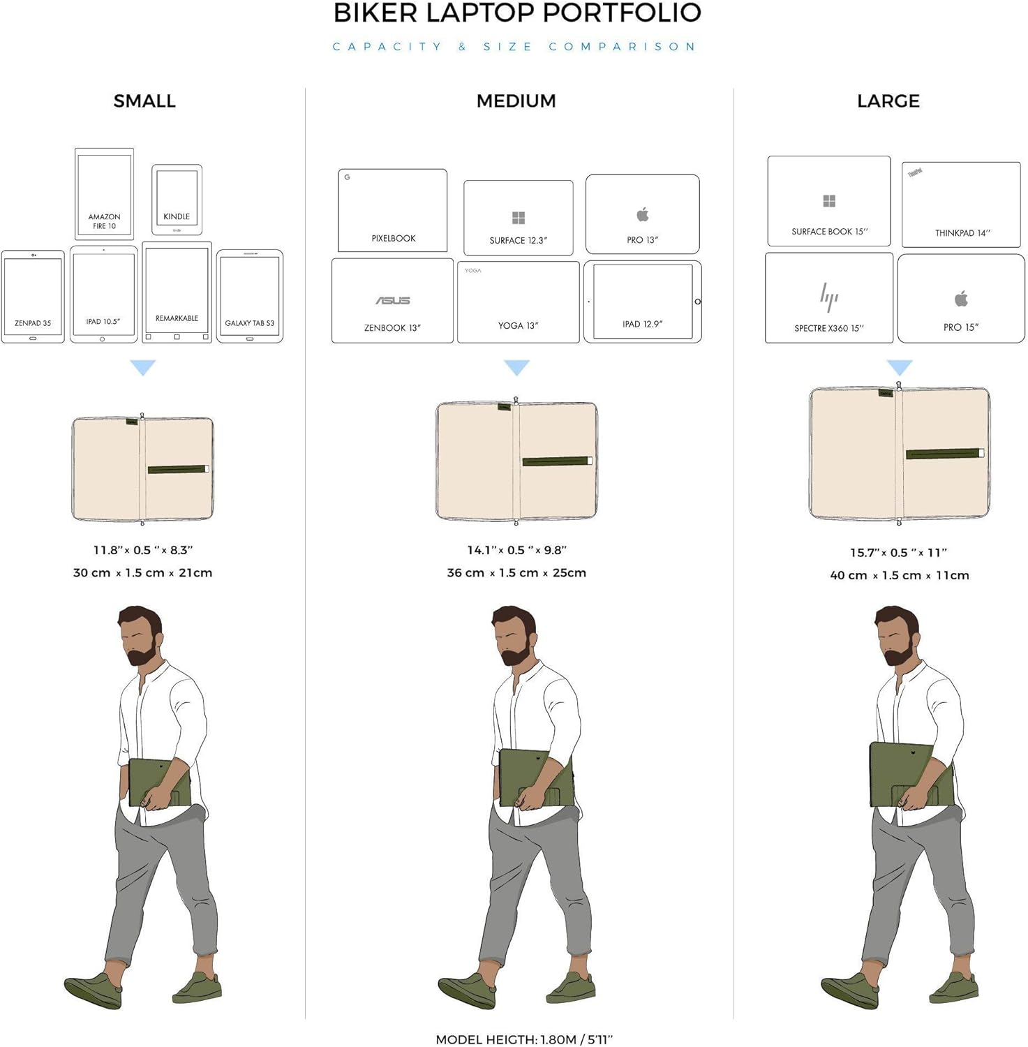 Capra Leather Laptop Tablet Bag Men, Tan Brown Document Portfolio, Business Case Folder Organizer, Large Work Folio Sleeve, Workbag Office Organizer. Mens Gifts