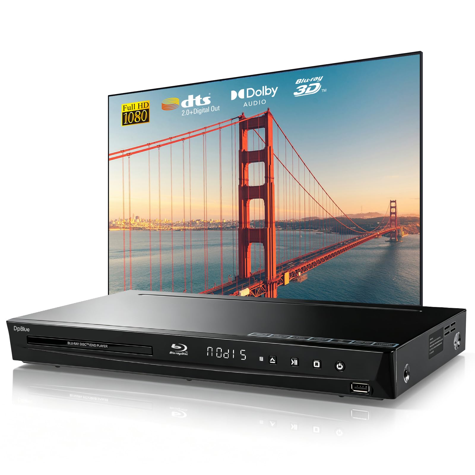 DpBlue DP-3005 1080P 3D Blu-ray Player