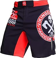 Vista 28 de Hardcore Training Pantalones cortos de lucha para hombre Boxeo MMA Combat BJJ Grappling Fitness Muay Thai Kickboxing No Gi