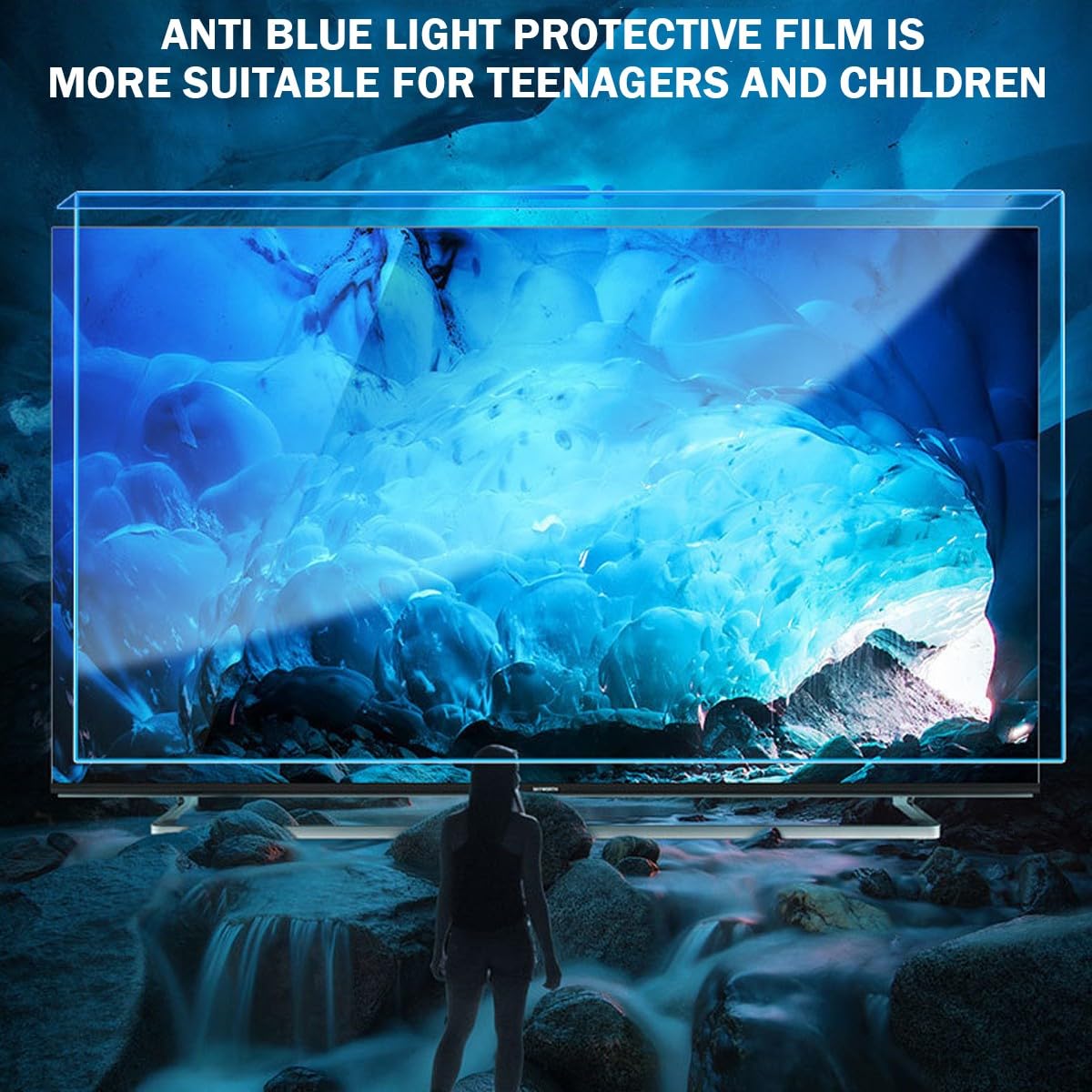 Protector de pantalla mate antiarañazos para TV, Película protectora de TV for varios tamaños(17 inches)