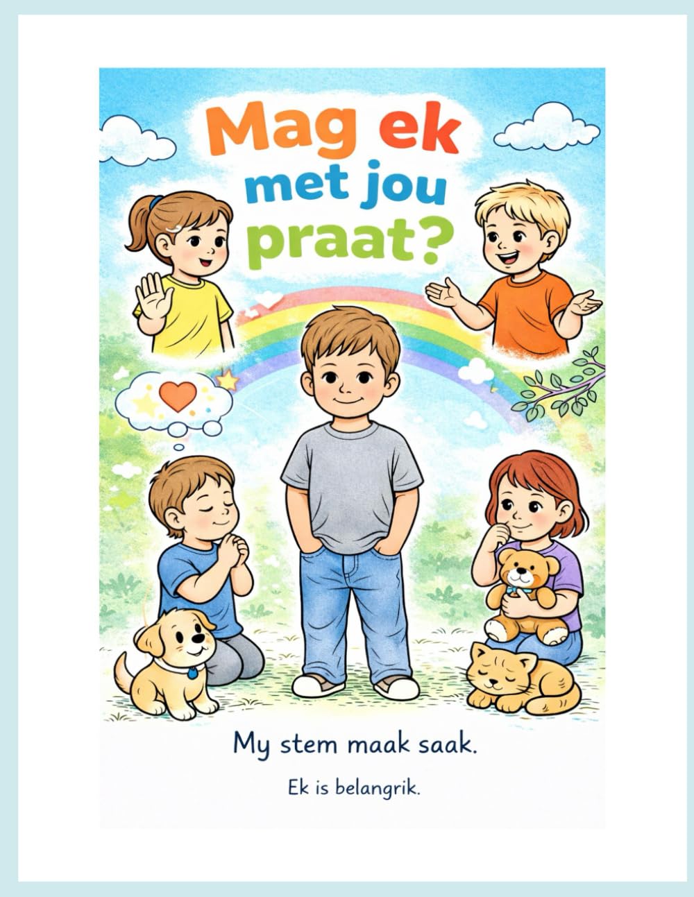 Mag ek met jou praat?