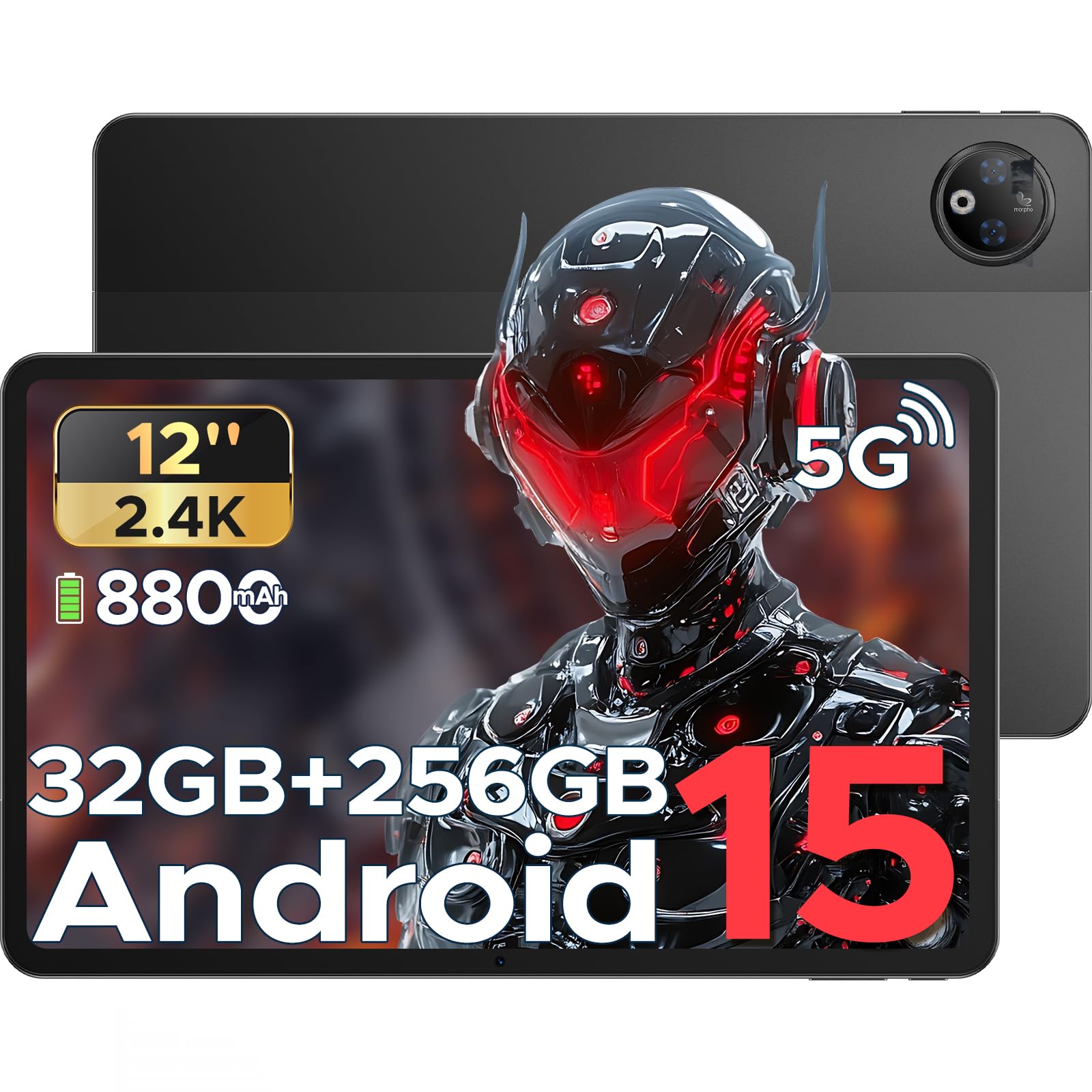 Amazon.com : DOOGEE V Pad 5G Tablet, 12 inch Tablet Android 15