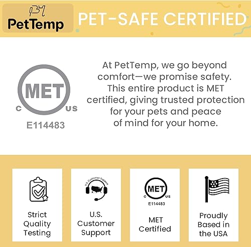 Miniatura 8 de Almohadilla térmica grande para perros y cama térmica para mascotas para perros grandes y múltiples mascotas, almohadilla térmica impermeable para