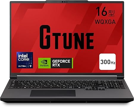 SSD ゲーミング ノートPC mouse G-Tune16G 無線 Win11 SSD ゲーミング ノートPC mouse G-Tune16G 無線 Win11 16型 大
