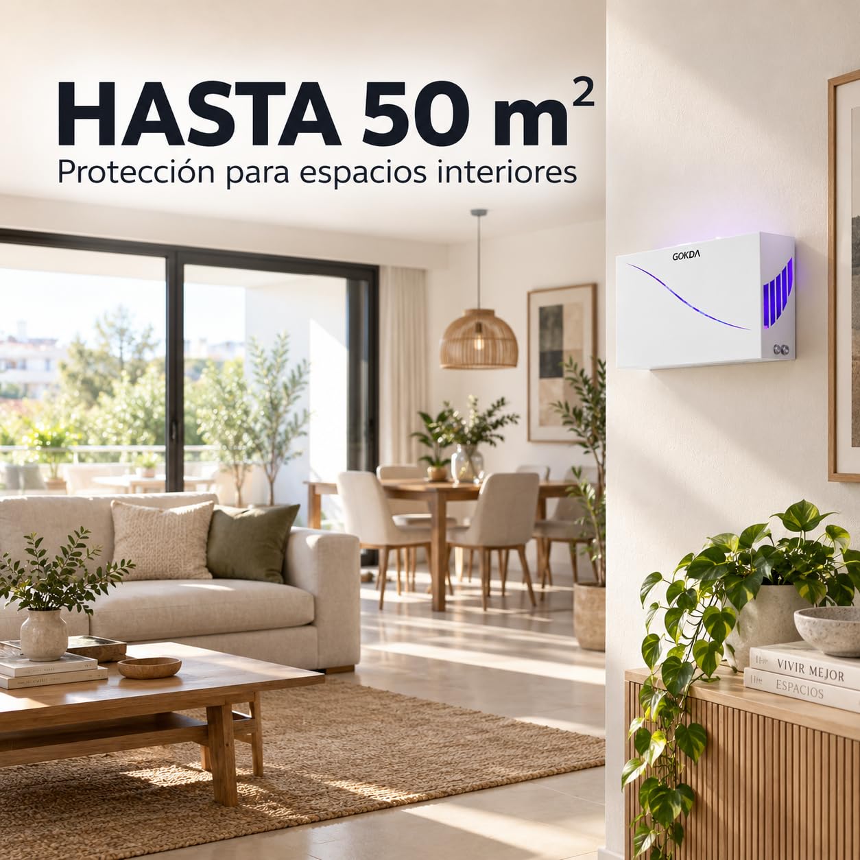 Nest 1 Home Trappola antizanzare adesiva per interni fino a 50 m²