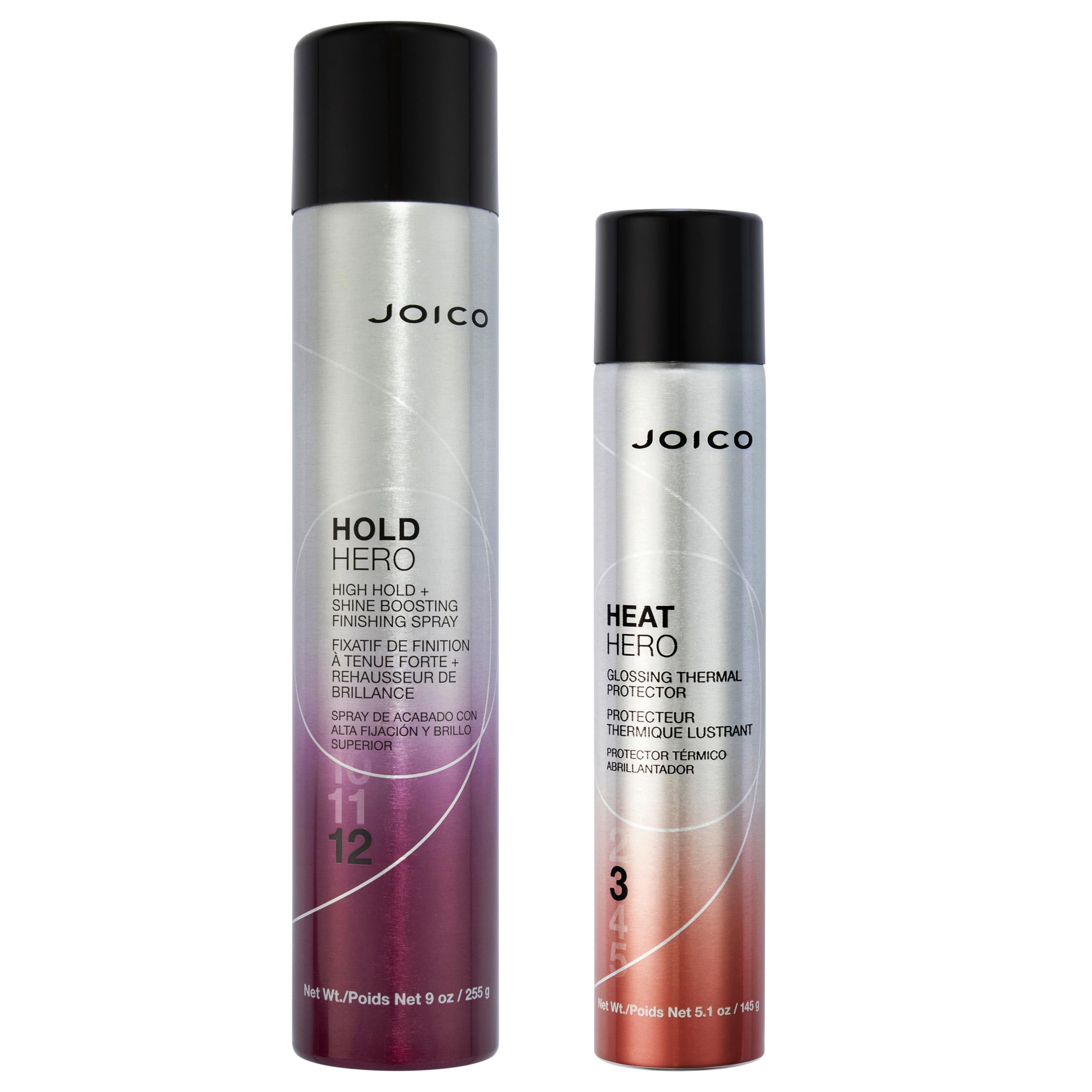 Joico Heat Hero Thermal Protector & Hold Hero High Hold Finishing Spray