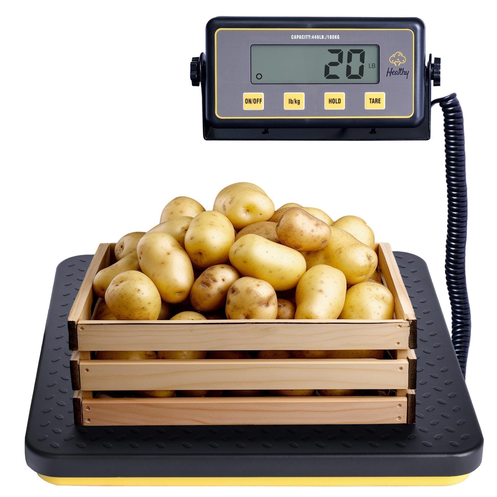 Photo 1 of Shaledig Commercial Digital Receiving Scale 400lbs, Aluminum Platform