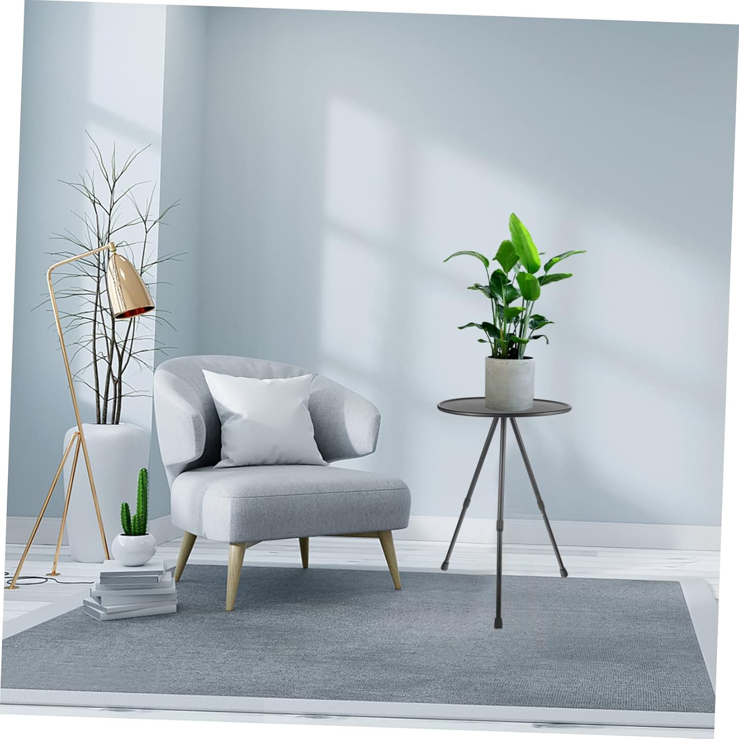 Folding Tiered Plant Stand Plant Pot Holder for Home Decor Easy to Use for Living Room