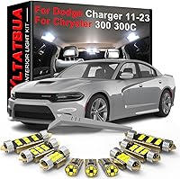Vista 1 de Kit de luz interior LED de repuesto para Dodge Charger Chrysler 300 300C 2011 2012 2013 2014 2015 2016 2017 2018 2019 2020 2021 2022 2023