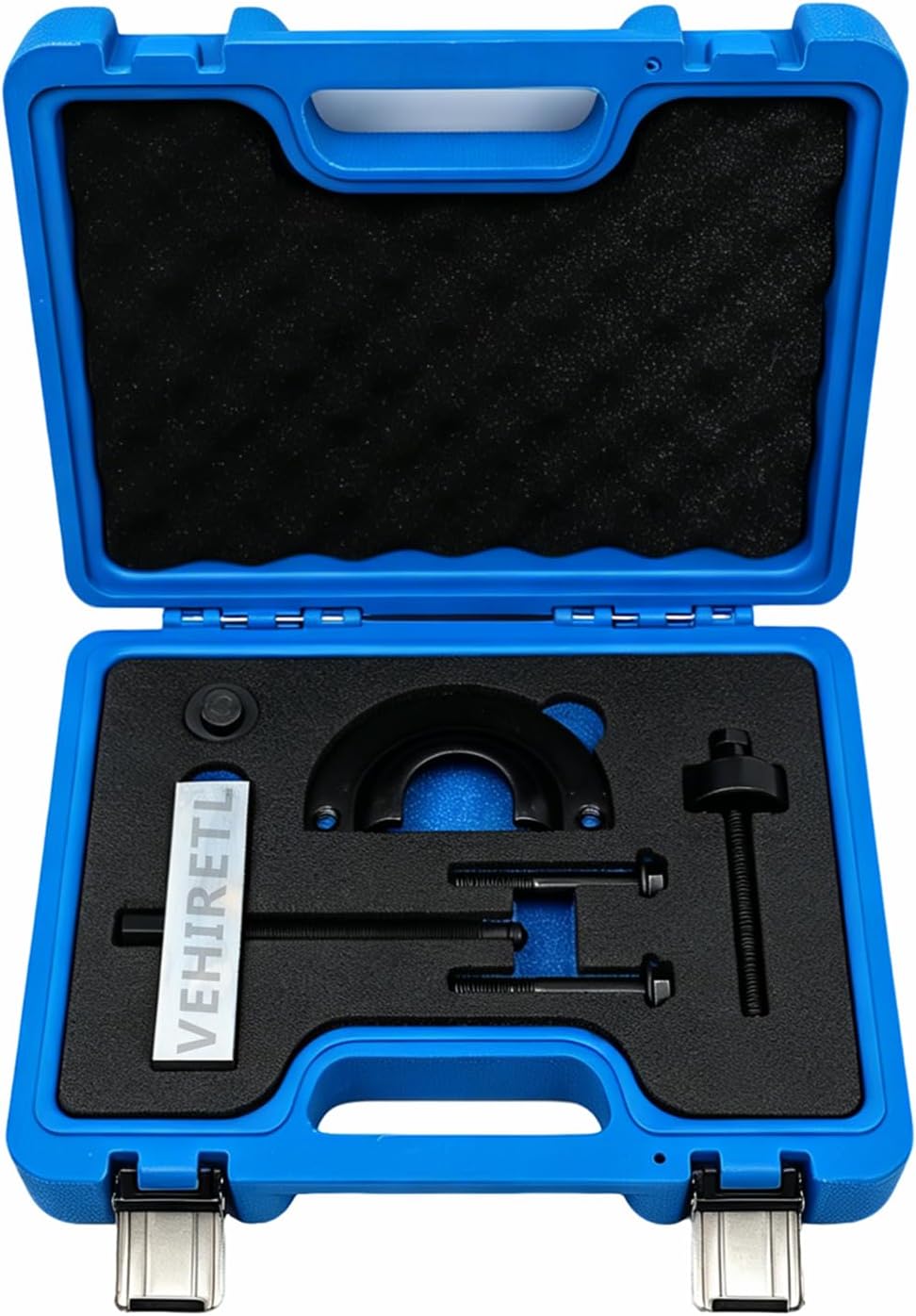 Water Pump Pulley Puller Remover Installer Tool Kit Compatible with Ford Escape Fusion Lincoln MKZ Mercury Mariner Milan 3.0L Duratec Engine Water Pump Pulley Service Tool Set 8069 7483A