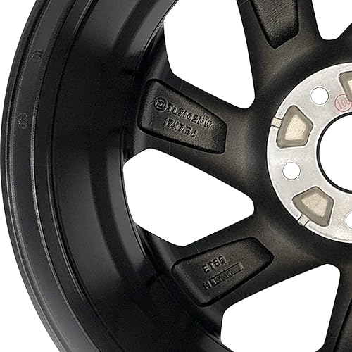 Miniatura 7 de Juego de 4 ruedas de aleación de 17 "17x7.5 para Honda Accord 2016 2017 mecanizado negro OEM diseño llanta de repuesto