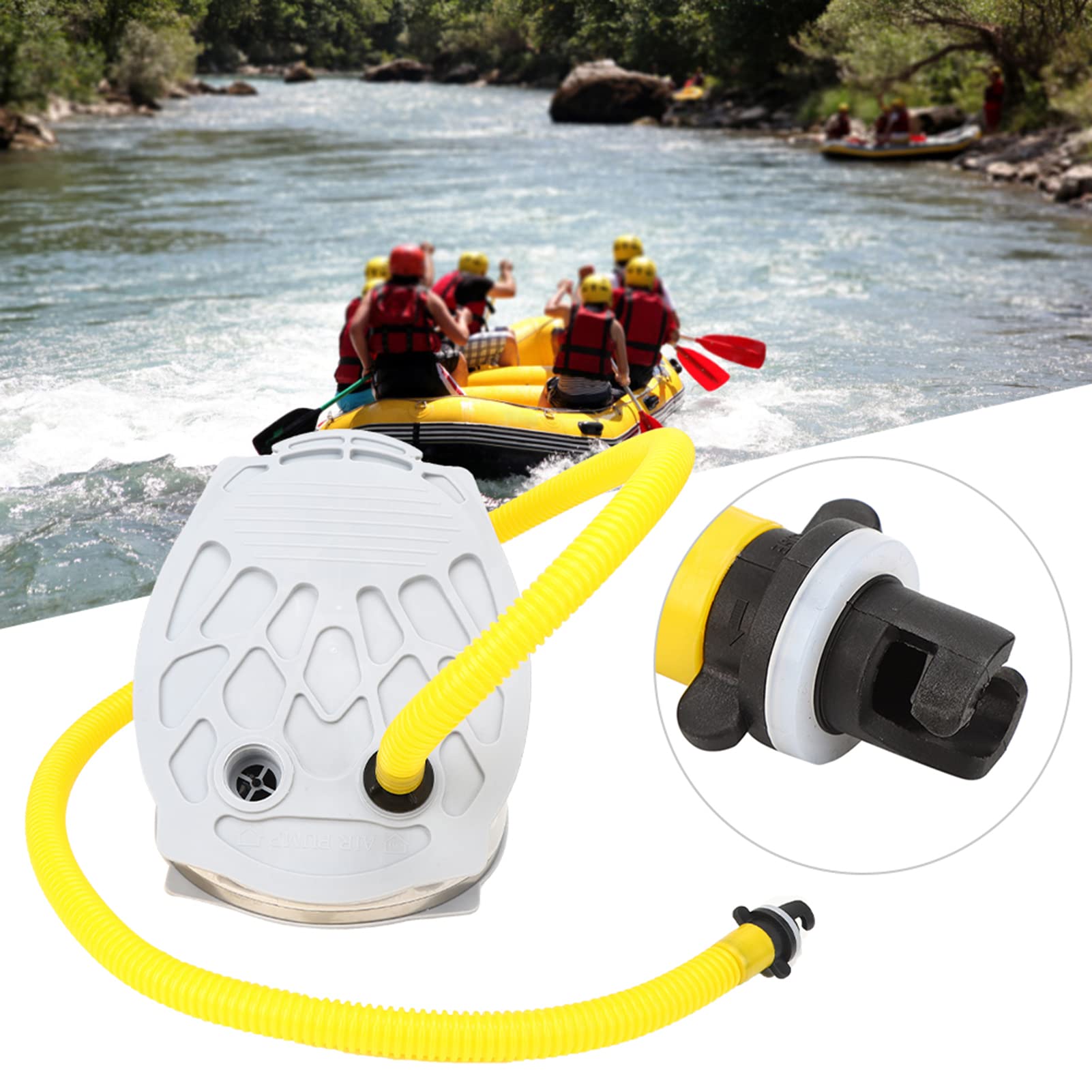 Pompe à Air Portable Pour Bateau / Kayak – Gonflage Rapide – Neuve