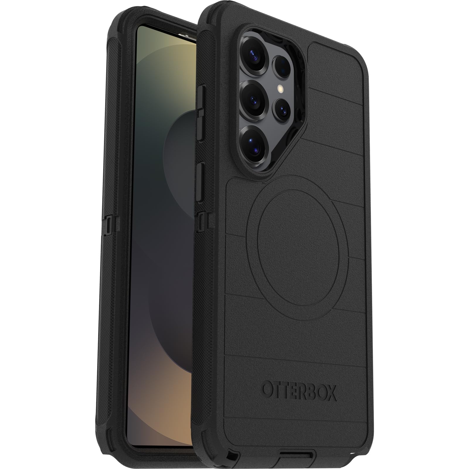 OtterBox Defender Series Pro Hülle mit Magneten für Samsung Galaxy S26 Ultra, stoßfest, sturzsicher, extrem robust, Schutzhülle, 7X getestet nach Militärstandard, Schwarz