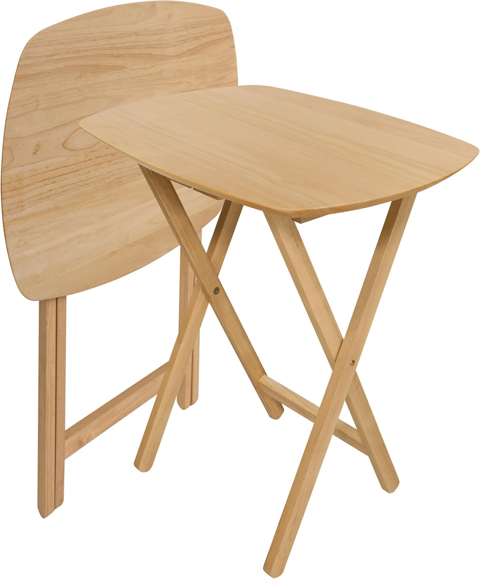 Single Folding Tv Mainstays Tv Tray Table Folding Tray Table Small - Main Image