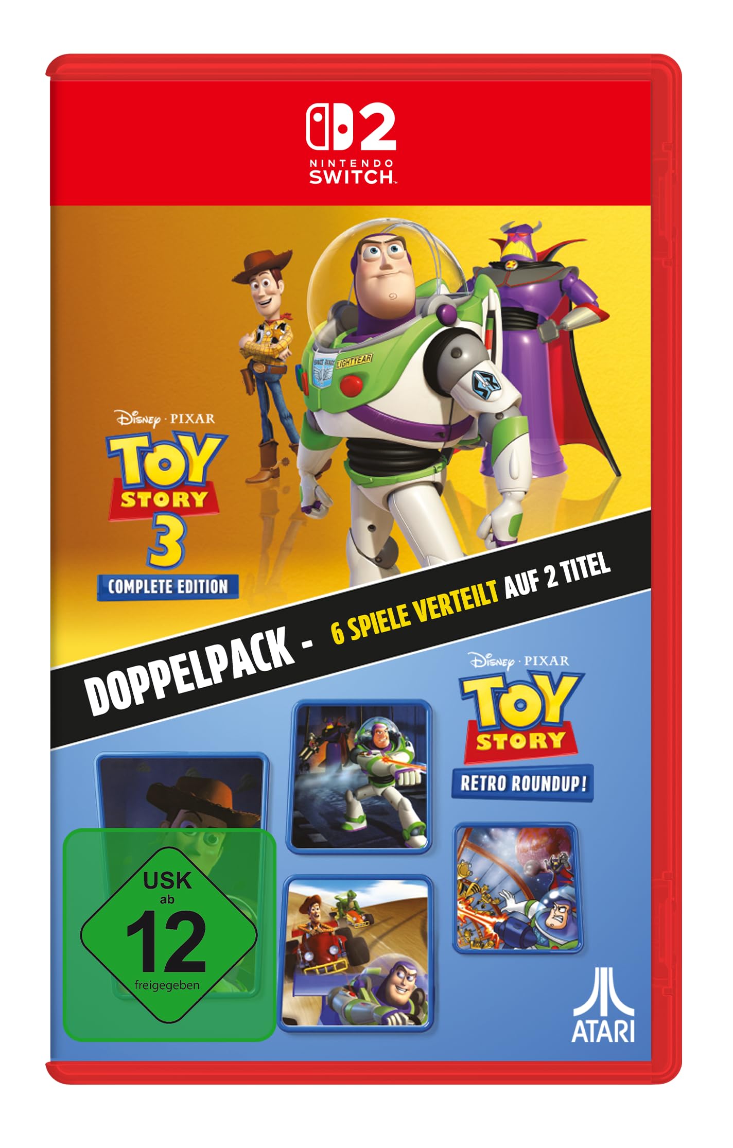 Toy Story: Retro Roundup! + Toy Story 3 Complete Edition Double Pack - Switch 2