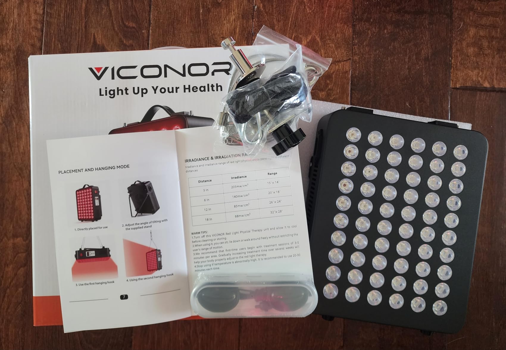 Appareil de luminothérapie rouge exceptionnel