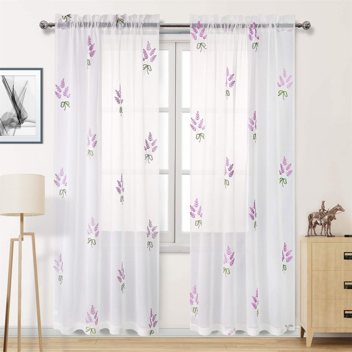 Lavender Bedroom Curtains Curtains & Drapes