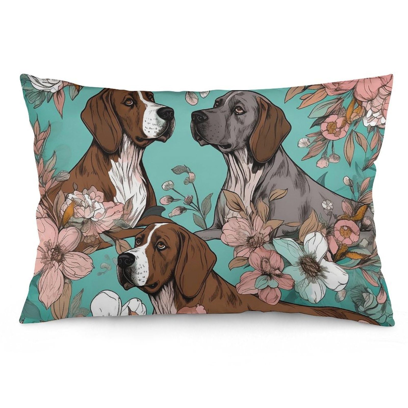 NTVOWPZO 2 Pack Decoration Throw Pillow Covers 16 "x24 Pillowcases Covers Animal Pillowcases Modern Farmhouse Home Decor Sofa Cushions Covers for Couch Bed Living Room