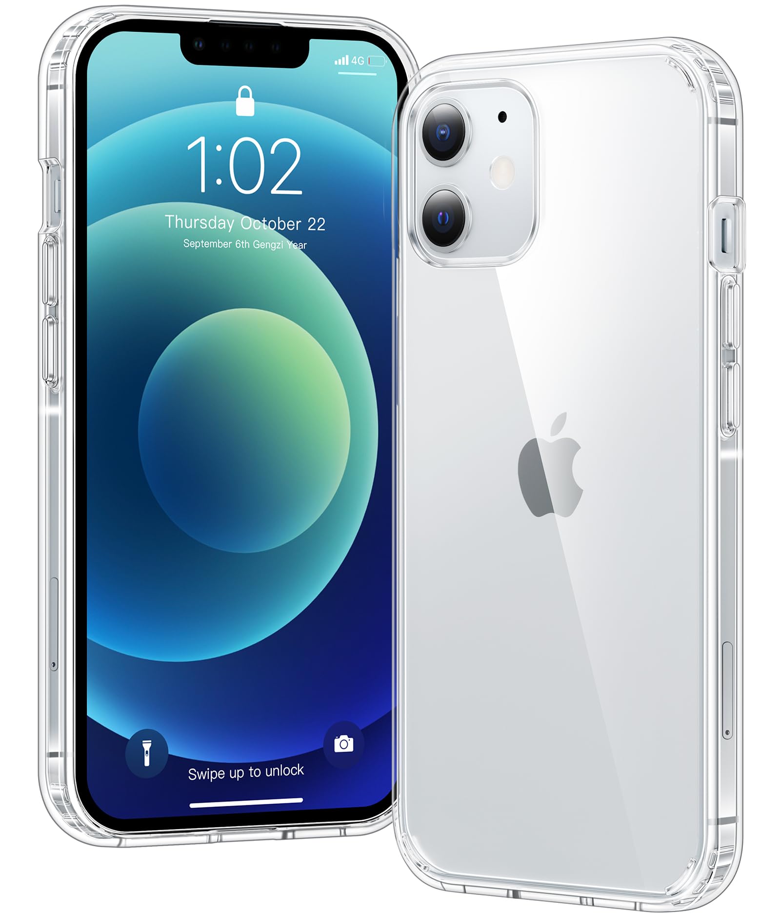 Clear Case for iPhone 15, Ultra Thin, Shockproof TPU Cover, Anti-Yellowing, Crystal Clear, Phone Case for Apple iPhone 15 - Clear — view 639