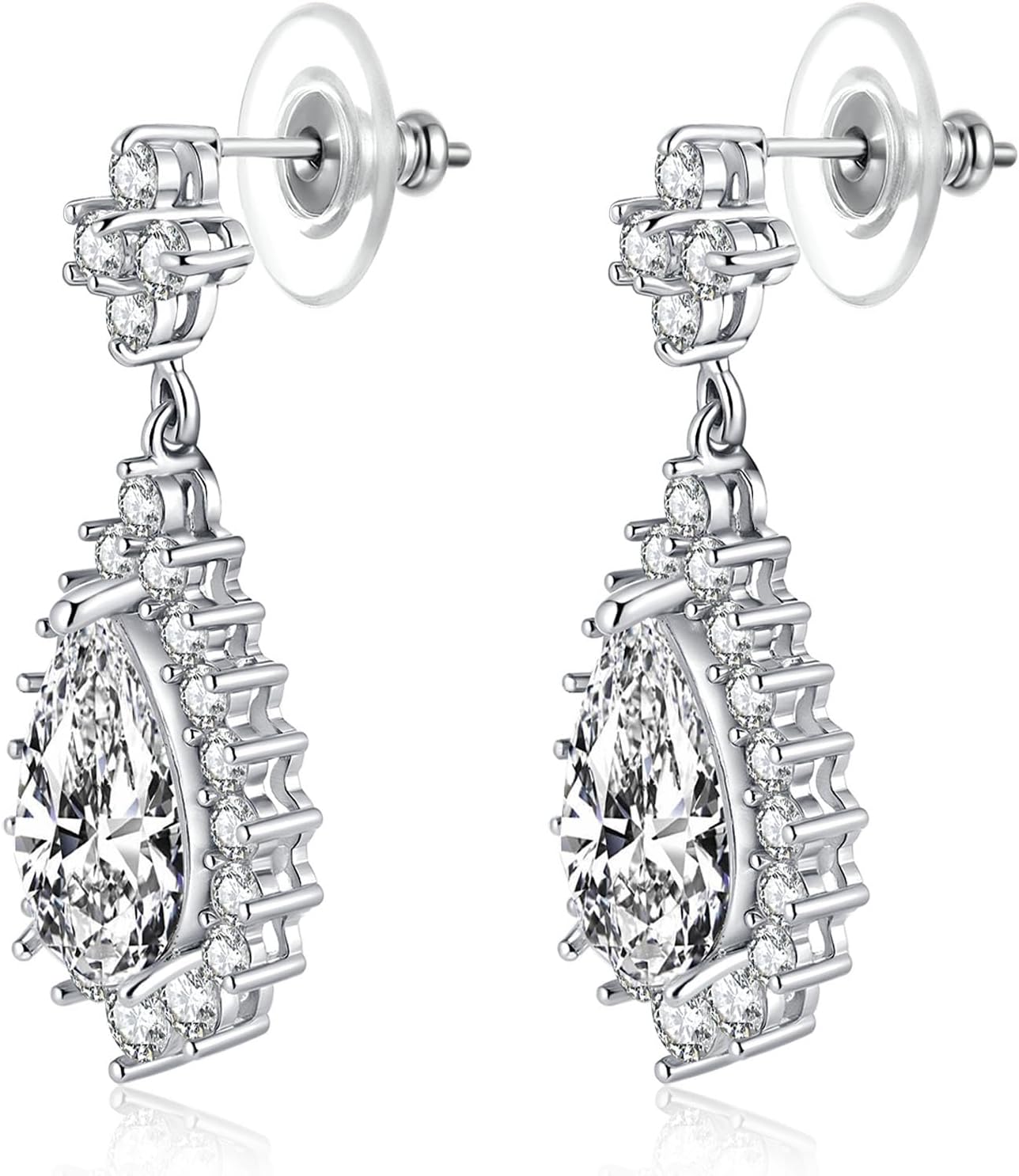 Earring Backs for Heavy Droopy Earrings - 12mm/0.47 Inch Large Secure Locking Backs for Women & Men for Any Occasion, Durable and Stylish Earring Backing Replacement for Studs, Mixcolor 6 PCS - Image 6