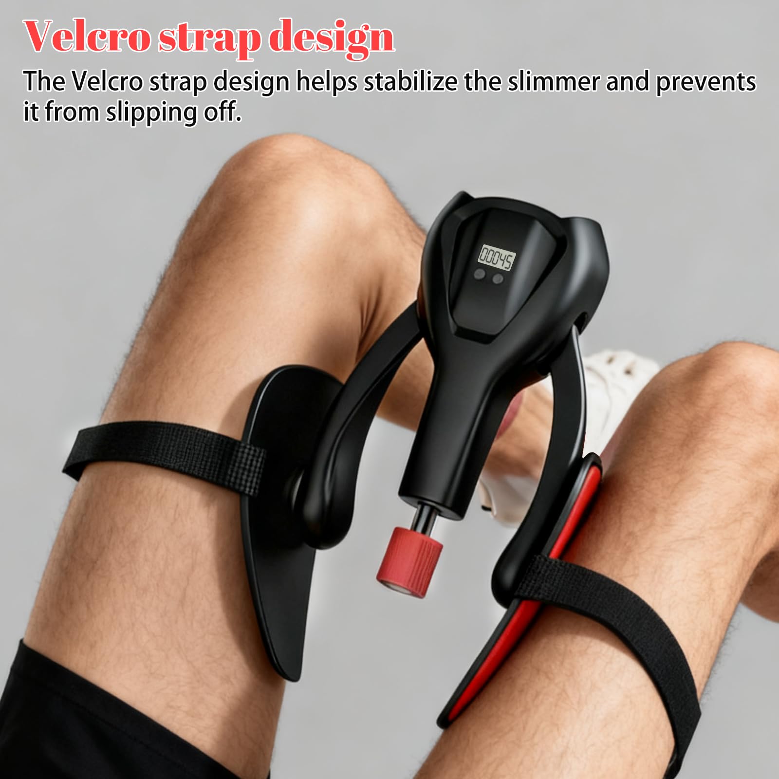Appareil Musculation Fessier Femme Homme Appareil Musculation avec Compteur | Entraîneur de Muscle Pelvien Appareils Jambes et Cuisses avec Sangle Fixe, Fitness Maison