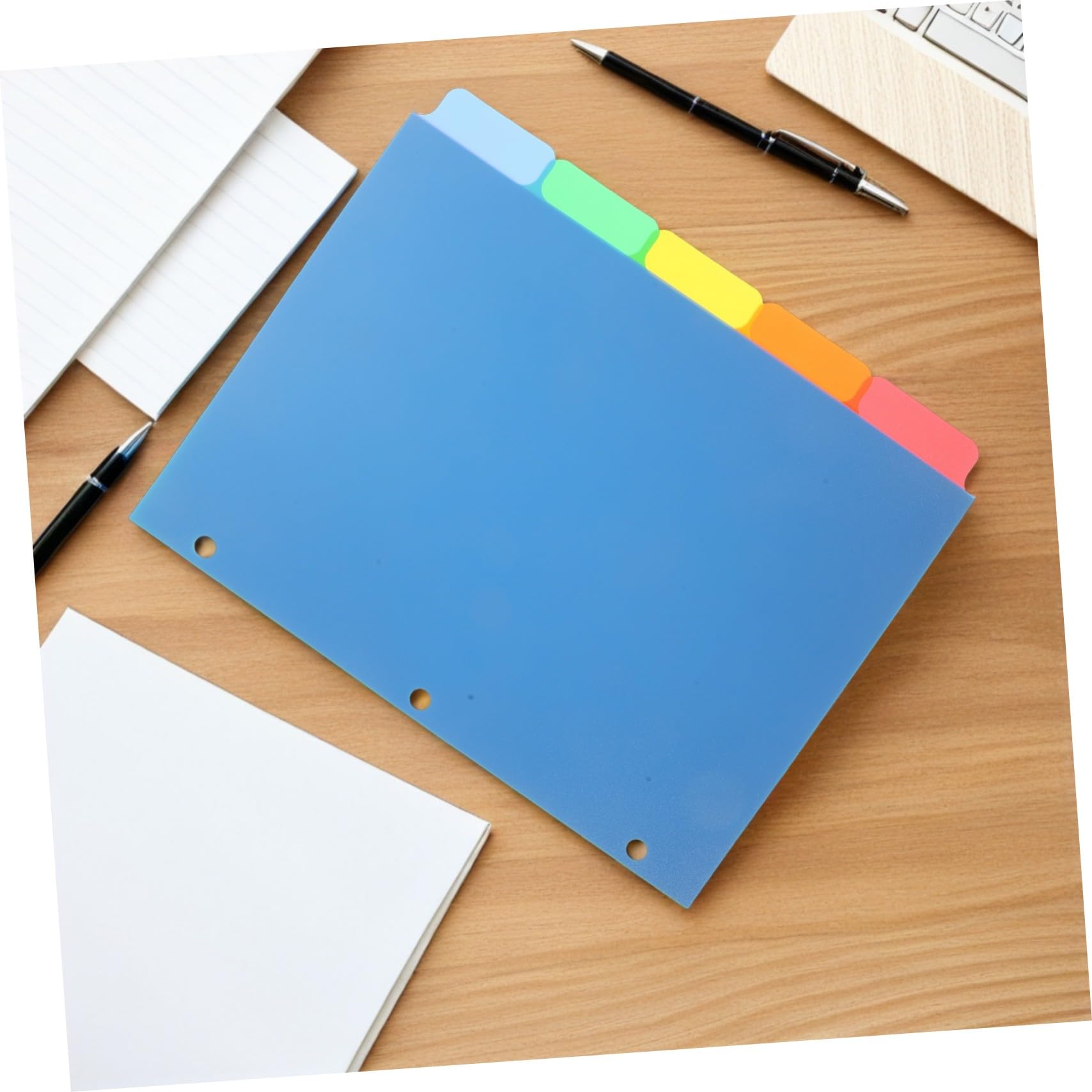 SHINEOFI 20 Pezzi Scheda Notebook Divisori faldoni portadocumenti organizzare i divisori PP