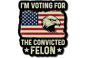 I'm voting for the convicted felon eagle T-shirts for Women