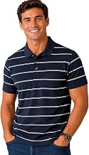 SANE ORIGINALS Half Sleeve Polo T-Shirt for Men with Pocket || Stripe Collar and Pocket T-Shirt for Men Half Sleeves