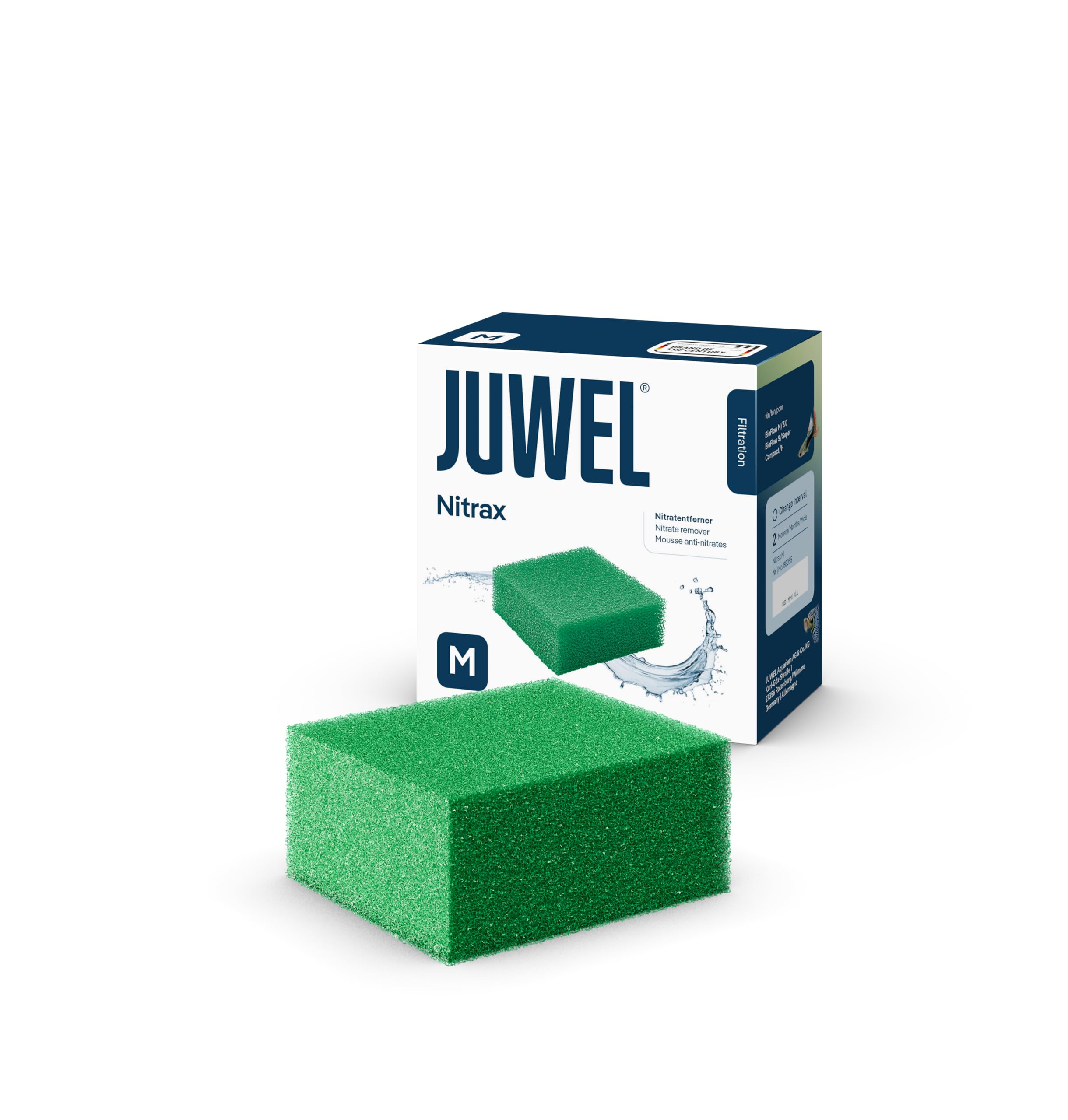 Juwel - Aquarium - 88055, Nitrax Bioflow 3.0 / Compact, Materiale filtrante per la degradazione dei nitrati in un acquario