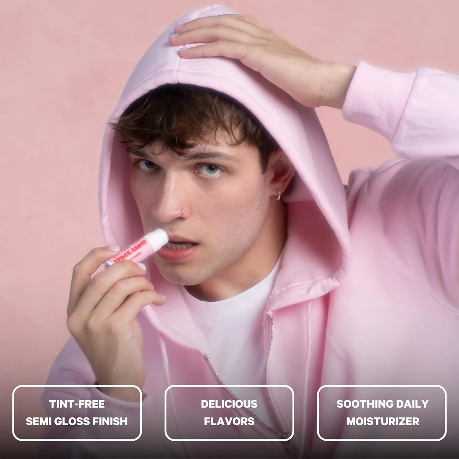 Wellness Jumbo Lip Balm - Originals Pack Variety Flavored Balm (Wild Cherry, Juicy Watermelon, and Frosted Mint) - 3 Pack