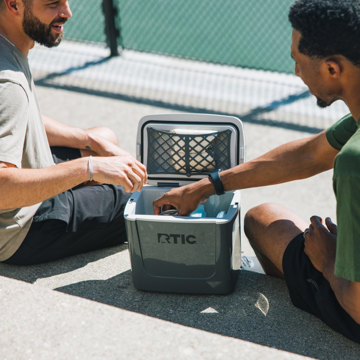 RTIC 8 QT Road Trip Personal Cooler, Small, Compact, Insulated, Portable Ice Chest Box for Food, Drink, Beverage, Beach, Camping, Picnic, Fishing, Boat, 12-Can Capacity - Image 6