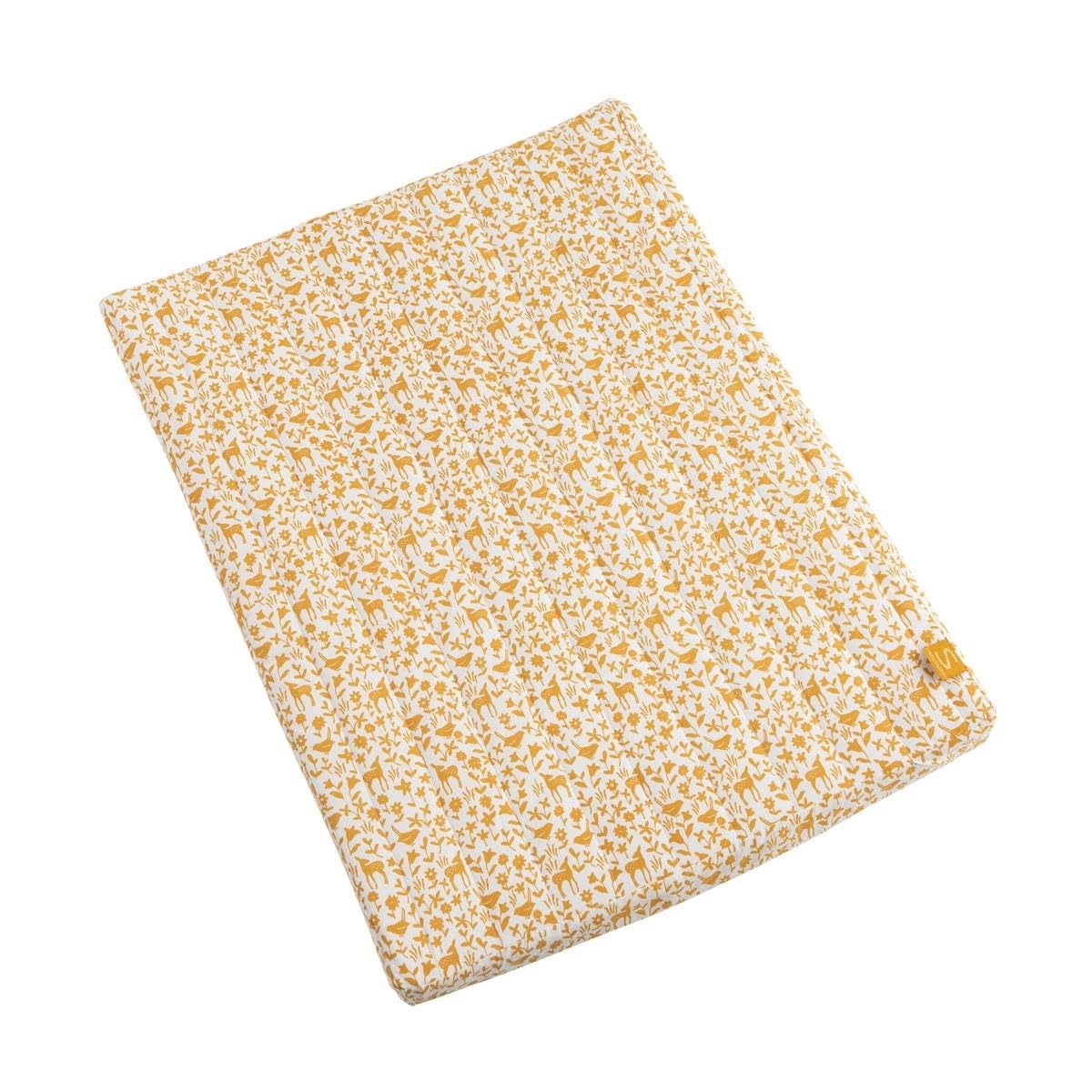 Sauthon Wickelauflage + Frottee-Handtuch Spazieren | 100 % Baumwolle, maschinenwaschbar zur Geburt | 68 x 52 cm