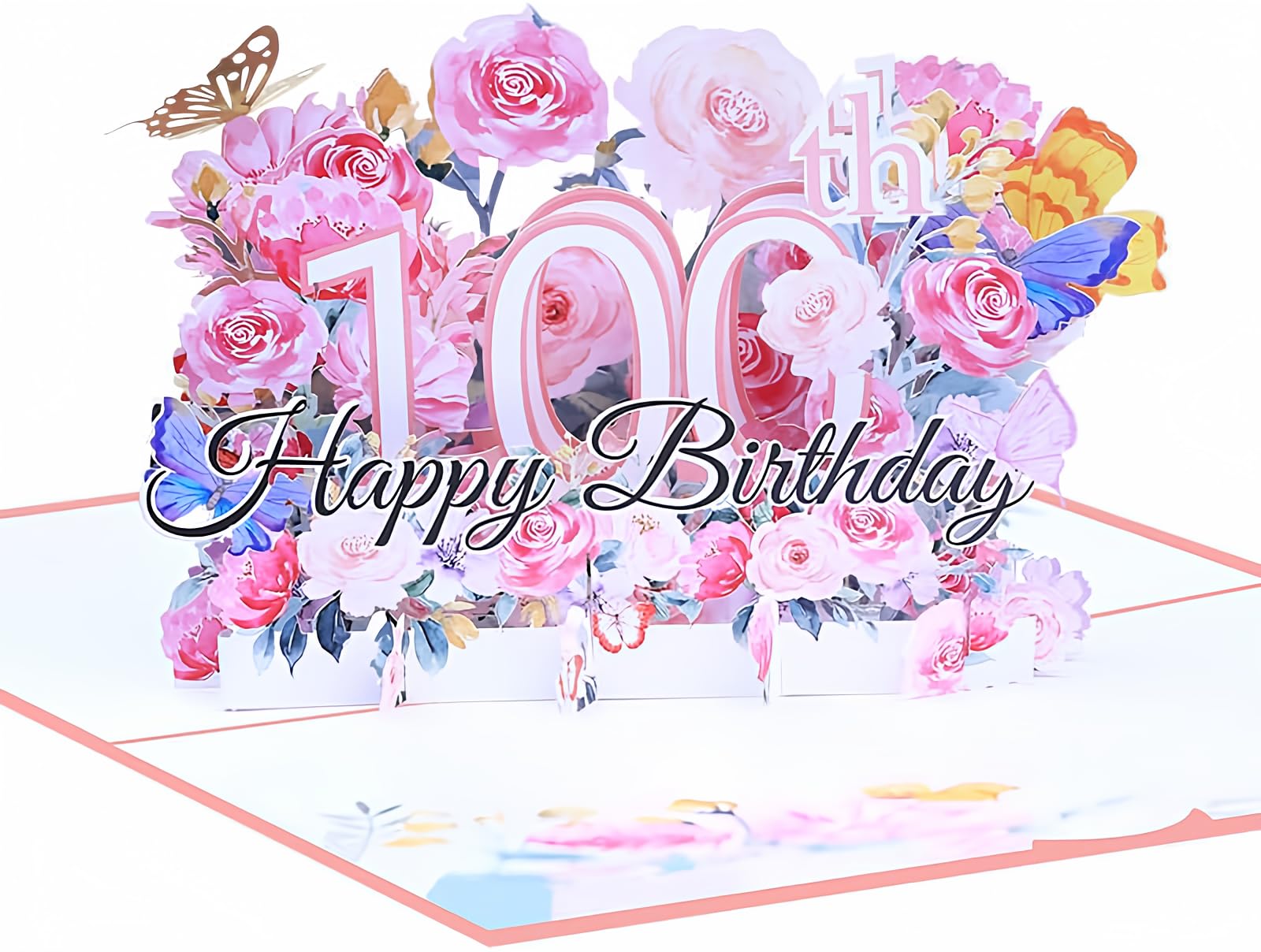 amazon-com-navwod-happy-100th-birthday-card-100th-birthday-cards-for-women-100th-birthday-gifts-for-women-happy-birthday-card-pop-up-cards-pop-up-cards-flowers-for-women-with-note for Free Printable 100th Birthday Cards Amazon.com : NAVWOD Happy 100th Birthday Card, 100th Birthday Cards for Women, 100th Birthday Gifts for Women, Happy Birthday Card, Pop Up Cards, Pop Up Cards Flowers for Women with Note. : for Free Printable 100th Birthday Cards