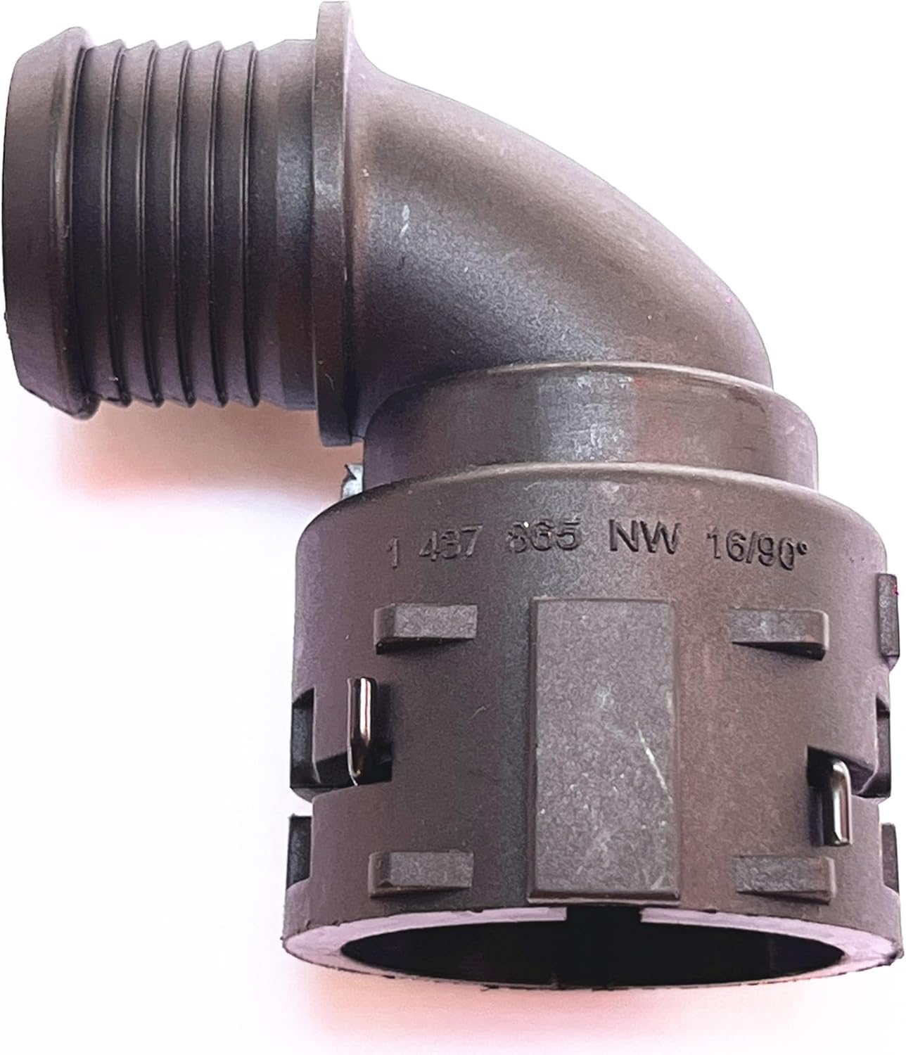 1437865, NW16, 90°, Coolant Hose Connector Adapter, Radiator Pipe Line Fittings for BMW X1,X2,X3,X5,X7,3 Series,4 Series,5 Series,M2,M3,M4,M6,Z3,Z4,8 Series,Engine Heater Hose Assembly Junction Flange