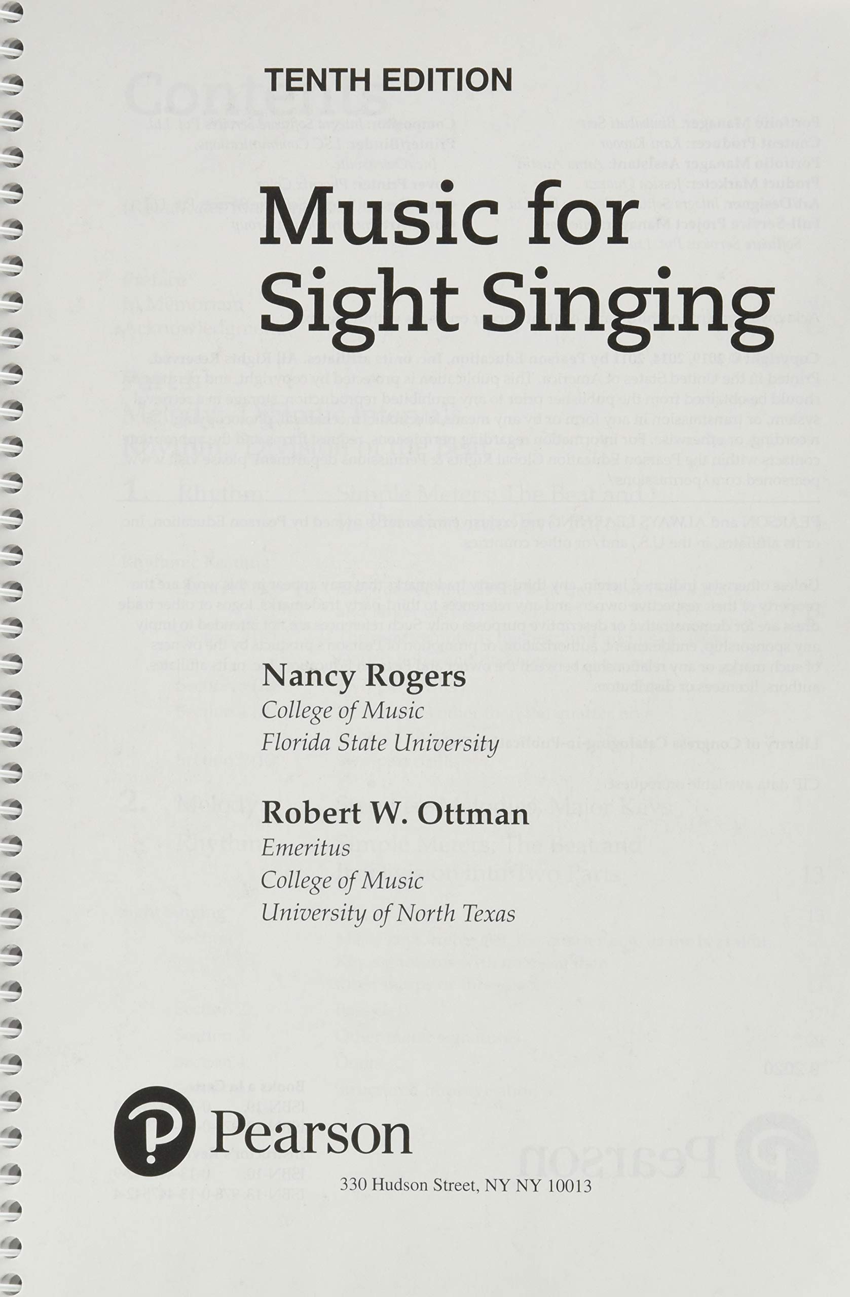 Music for Sight Singing