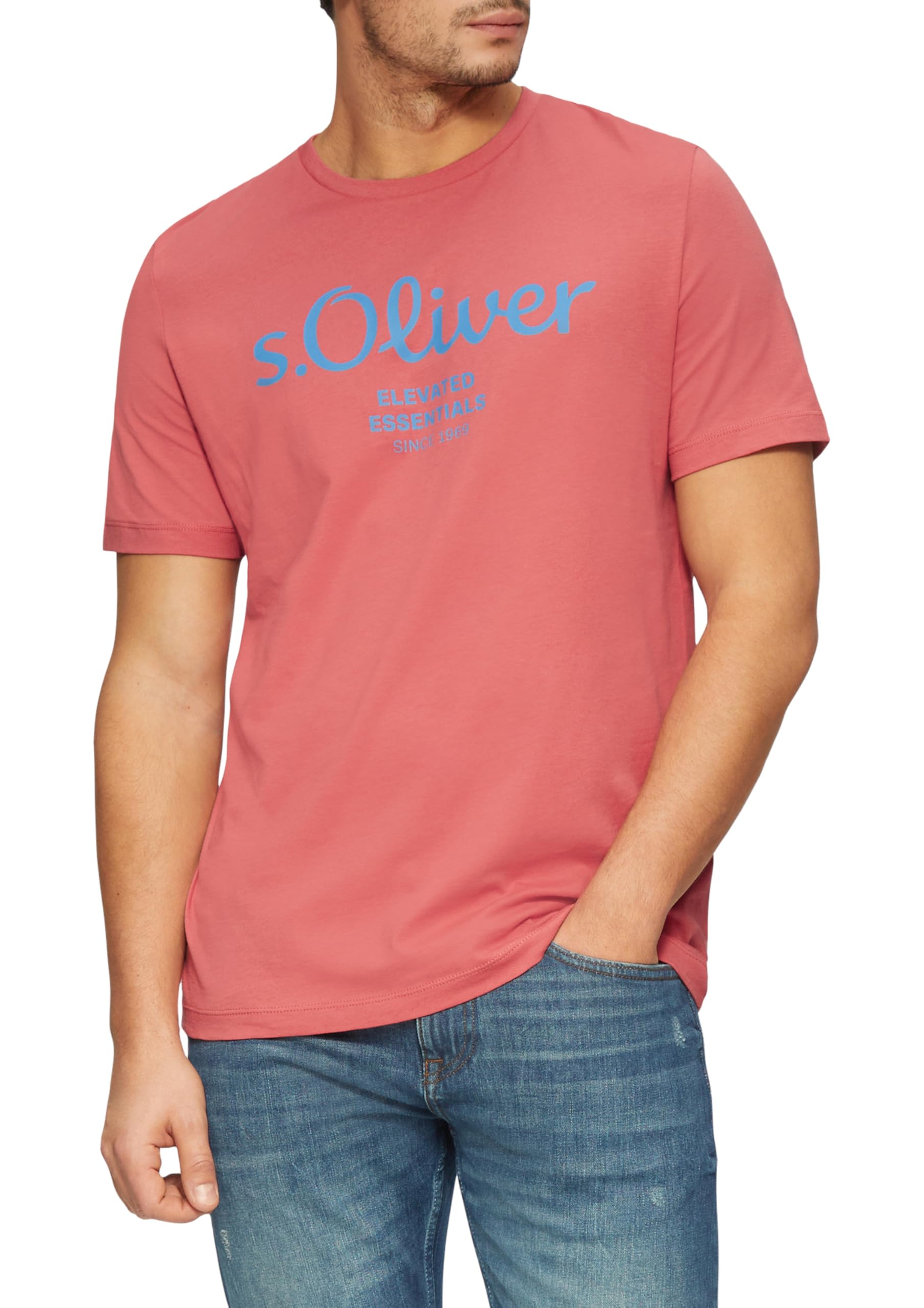 T-Shirt mit Logo-Print