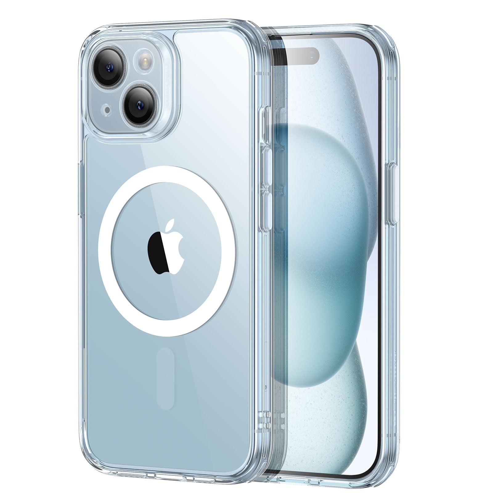 Amazon.com: ESR for iPhone 15 Case, Translucent Matte Case, Compatible with MagSafe, Military-Grade Protection, Classic Series,Clear Blue : Cell Phones & Accessories Amazon.com: ESR for iPhone 15 Case, Translucent Matte Case, Compatible with MagSafe, Military-Grade Protection, Classic Series,Clear Blue : Cell Phones & Accessories