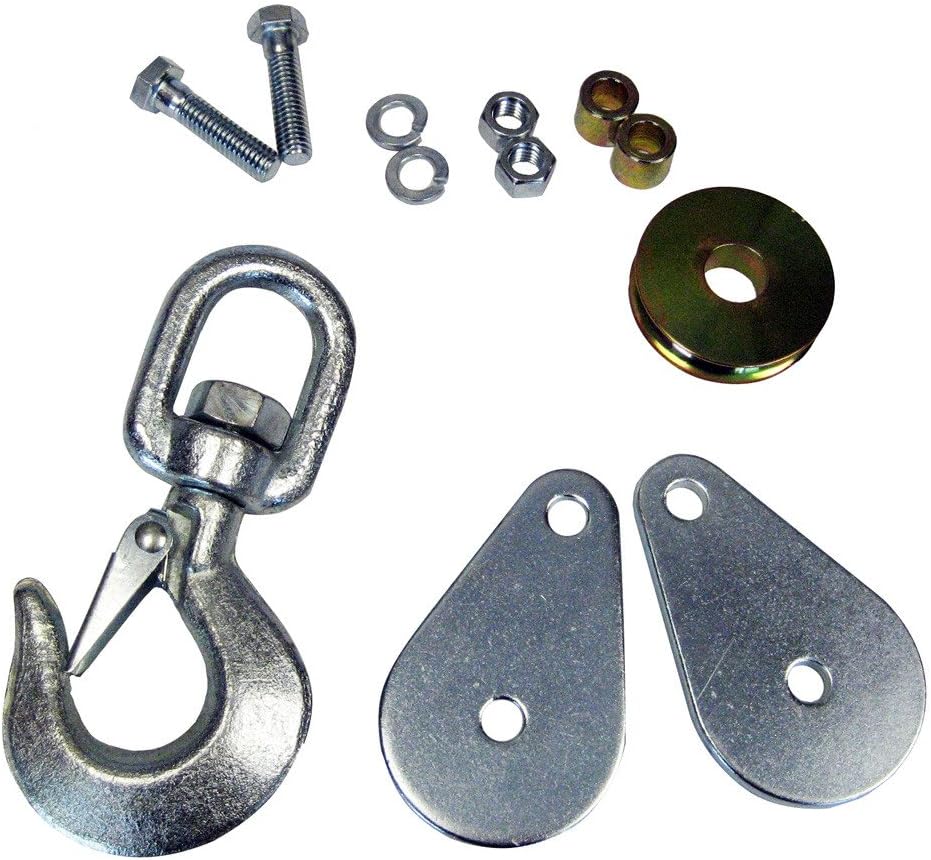 Powerwinch Swivel Pulley Block & Hook f/Trailer Winches