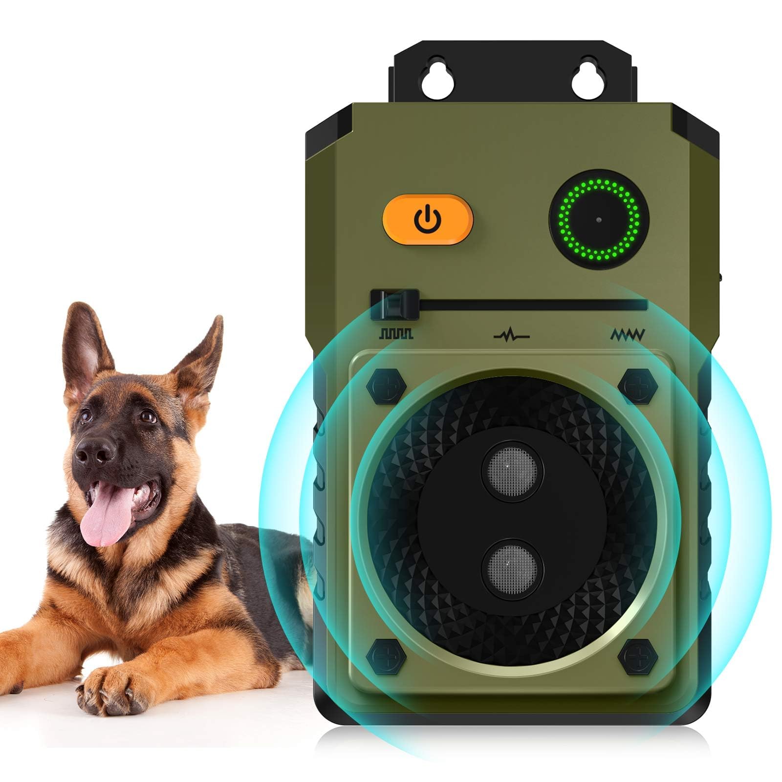 Sponsored Ad – TERRIFI Anti Barking Device, 50FT Ultrasonic Dog Barking Control, Rechargeable Bark Deterrent with 3 Modes, Waterproof Box for Indoor/Outdoor Use, Safe for Dogs and People