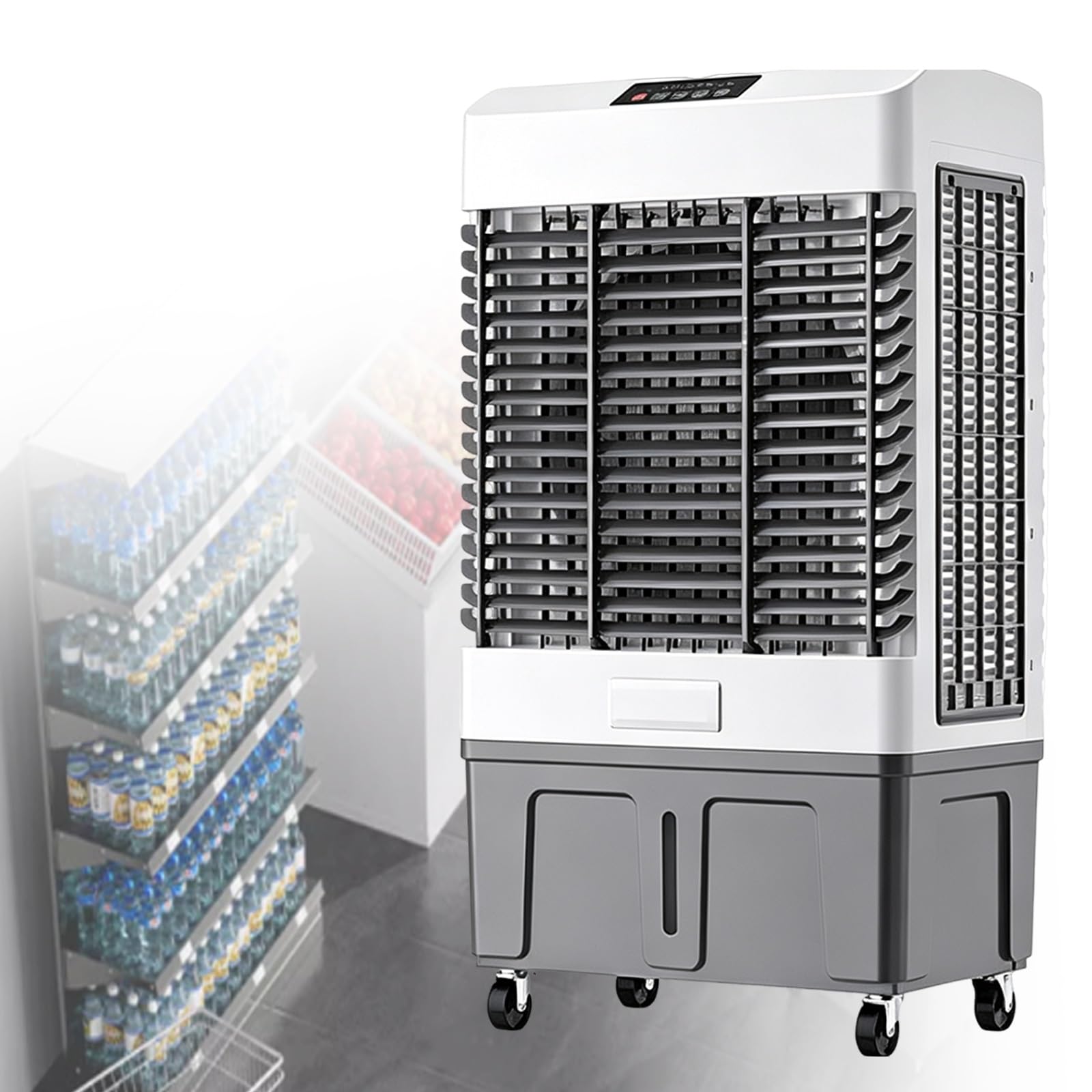Kaikafei One Color Evaporative Air Cooler 6.6M/S Airflow 30L Water Tank Fan