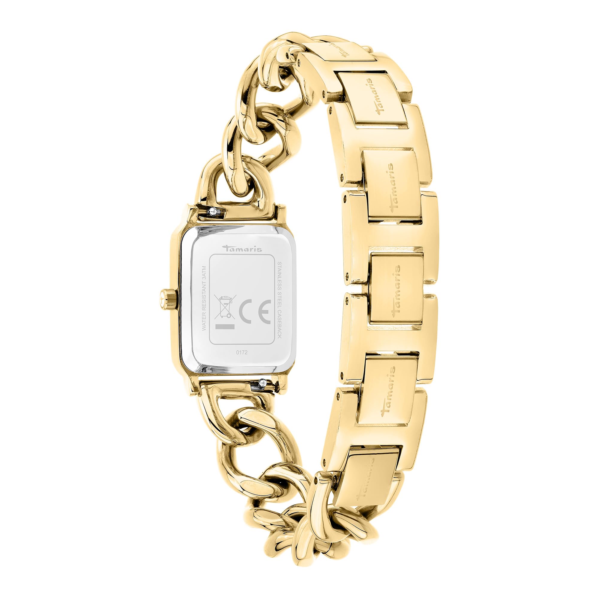 Tamaris Reloj de Mujer – Schmuckbanduhr para Mujer rund & eckig - Elegante Reloj de Pulsera con Schmuckband en Plata, Gold, Oro Rosa, Negro, Verde