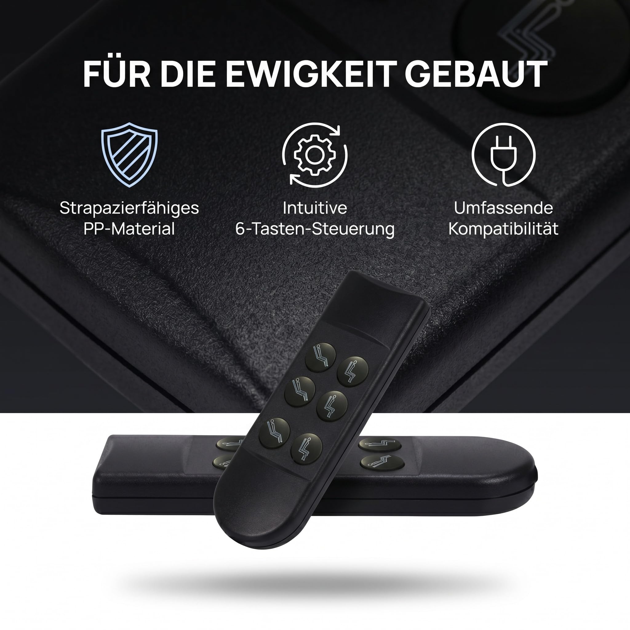 Elektrischer Ruhesessel Controller, Liegesessel Fernbedienung, Sechs Tasten Fernbedienung für Liftsessel, Austausch Manueller Haushaltswerkzeuge Universal für Hebesessel, Lehnstuhl, B