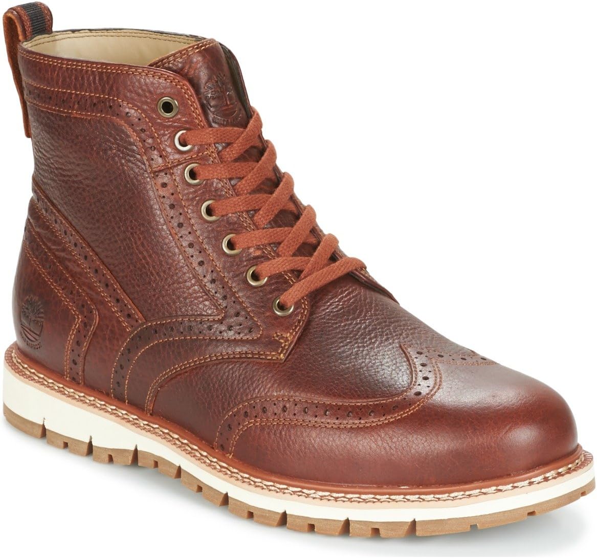 Timberland Men's Britton Hill Fleece Wing Tip Waterproof Boot