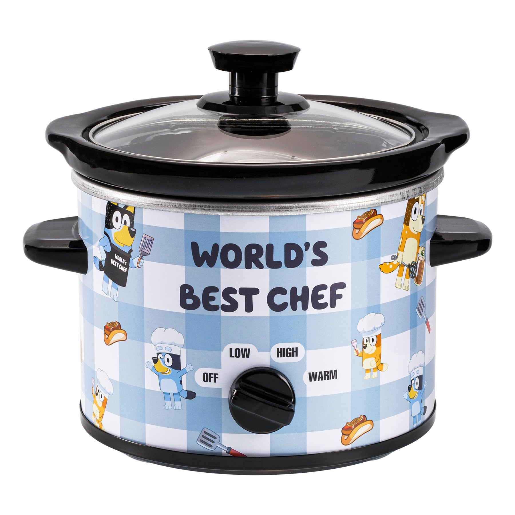 Uncanny Brands Bluey 2qt Slow Cooker - Small Kitchen Appliance