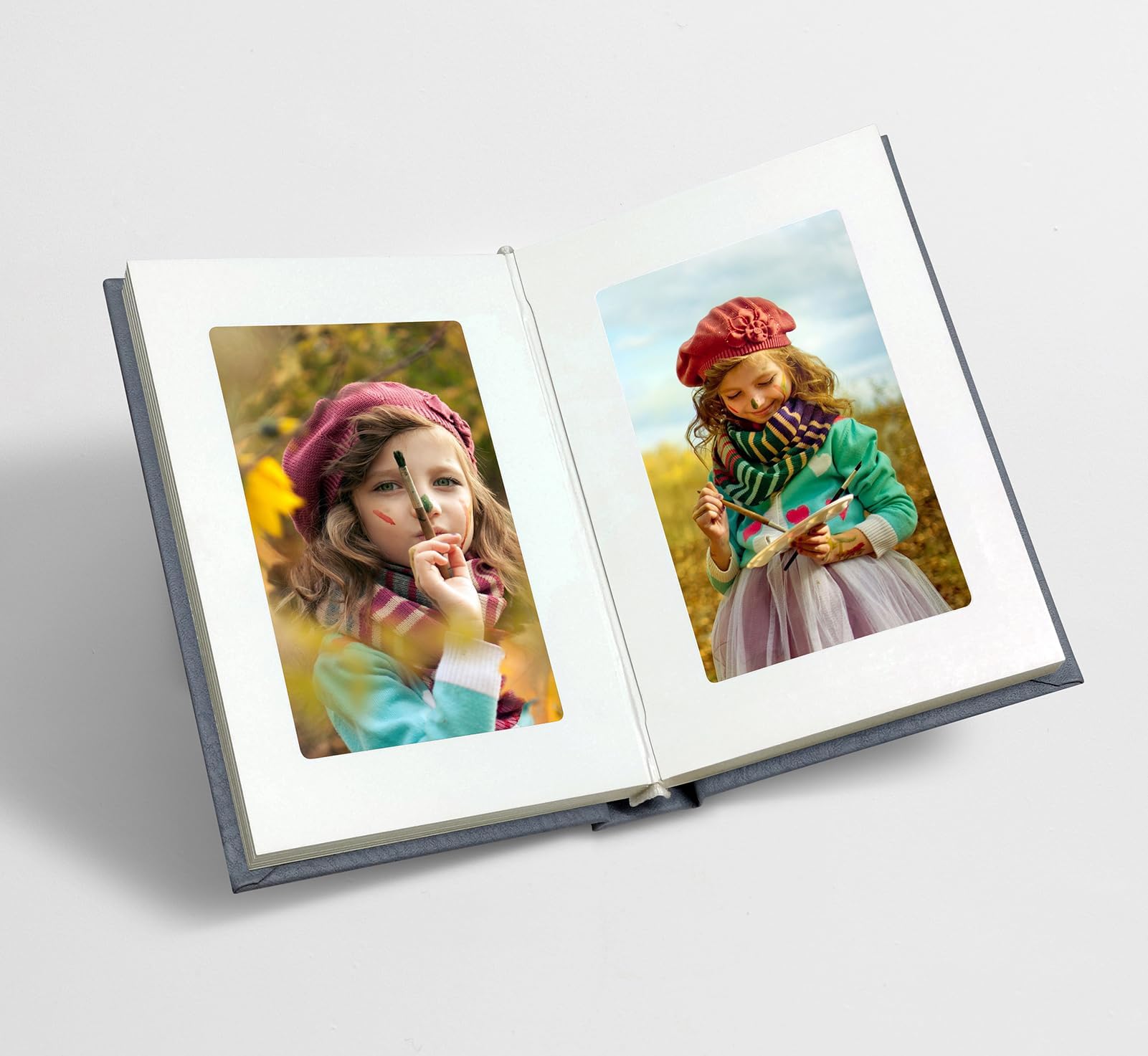 Photo Books for 4x6 Pictures Ideal for Photobook and Theme-Albums(Blue)